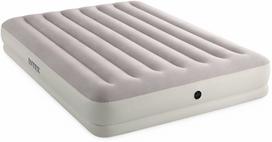 Pripučiamas čiužinys su pompa Intex Dura-Beam Queen Prestige, violetinė sp./rusva sp., 203 cm x 152 cm x 30 cm