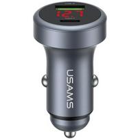 Car Charger CC327 Aluminum 45W USB-A USB-C Tarnish