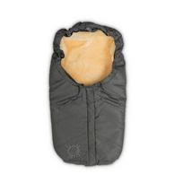 Žieminis miegmaišis kūdikiui BabyTrold Lambskin 15-36G, pilka sp., 100 cm x 50 cm
