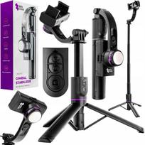 Stabilizatorius telefonui, Spacetronik 3-in-1 telefono trikojis, asmenukių lazda ir telefono stabilizatorius, gimbalas