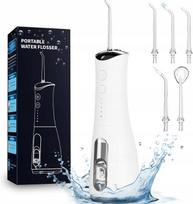 Belaidis dantų irigatorius AI&JL USB-C IPX7 su 5 antgaliais, 300 ml