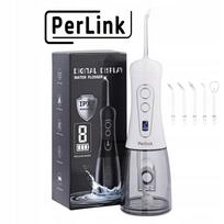 BELAIDIS DANTŲ IRIGATORIUS PERLINK SMART 8 REŽIMŲ, 5 ANTGALIAI, PROFESIONALUS