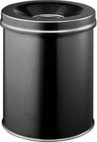 Šiukšliadėžė Durable 330501, juoda sp., 15 l, 35.7 cm x 26 cm