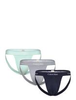 Calvin Klein - Jock Strap 3Pk - Kelnaitės - Marga / raštuota