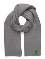 Lyle & Scott - Plain Scarf - Žieminis šalikas - Pilka