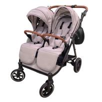 Sportinis vežimėlis Baby Monsters Easy Twin 5, pilka sp.