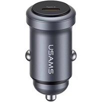 USAMS Car charger 30W PD aluminium USA001687