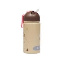 Šviesiai rudos spalvos iš aliuminio vaikiškas buteliukas 360 ml Friends in the Forest – OYOY Mini