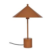 Rudos spalvos iš metalo stalinis šviestuvas (aukštis 50 cm) Kasa – OYOY Living Design