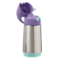B.BOX plieninė termo gertuvė Lilac Pop 350 ml