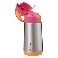 B.BOX plieninė termo gertuvė Strawberry Shake 350 ml