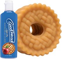 Doc Johnson GoodHead Apple Pie masturbatorius oraliniam seksui - Smėlio spalva