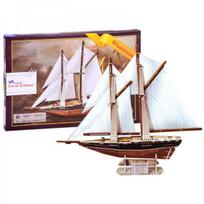 3D dėlionė burlaivis BLUENOSE 80 ele ZA2906