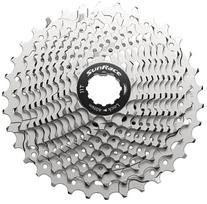 Galinis žvaigždžių blokas SunRace CSRX11 Gravel HG-M/L 11-speed 11-34T metallic
