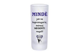 Stikliukas „Mindė juk ne kupranugaris“