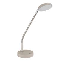 Globo 58504TSA - reguliuojama jutiklinė LED stalinė lempa SILVIO LED/6,5W/230V smėlio spalvos