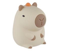 Globo 2874-LED RGBW Reguliuojamas įkraunamas vaikiškas naktinis šviestuvas CAPYBARA LED/1,5W/5V 1200 mAh kapibara