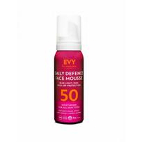 Daily Defence Face Mousse SPF50 Putos ypatingai veido apsaugai nuo saulės 75ml