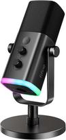 FIFINE AmpliGame AM8 laidinis mikrofonas su RGB apšvietimu|USB/XLR (Pažeista pakuotė)