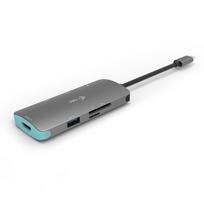 i-tec USB-C Metal Nano Docking Station 1x HDMI 4K reader card Power Delivery 60W compatible with Thunderbolt 3