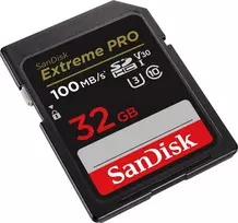 Extreme Pro SDHC 32GB 100/90MB/s V30 UHS-I U