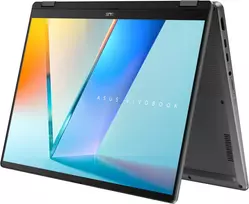 ASUS Vivobook 14 Flip OLED TP3407SA-SG142W – Ultra 7 – 256GB | 14 colių | Jutiklinis ekranas | 16GB | 1 TB | Windows 11 Home | Pilkos spalvos