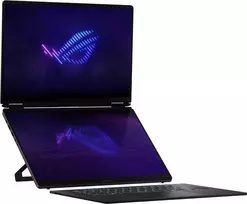 ASUS ROG Zephyrus Duo 16 GX651AX-U9322X Ultra 9 386H 2x16.0"3K Touch OLED 120Hz 1100nits AG 32GB LPDDR5X SSD2TB GeForce RTX 5090 24GB Cam1080p + IR 90WHrs W11Pro Aluminum Stellar Grey