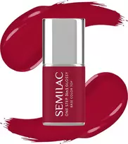 Semilac SEMILAC One Step Glossy 3-in-1 hibridinis nagų lakas S575 Dark Red 7 ml
