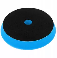 Dedra minkšta poliravimo kempinė su „velcro“ tvirtinimu, 150 mm, storis 25 mm (mėlyna)