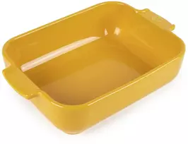 „Peugeot APPOLIA“ stačiakampis indas, 25 cm, „Saffron Yellow“ spalvos