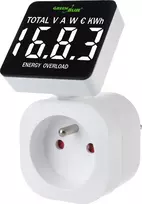 „GreenBlue“ energijos matuoklis, vatmetras, 16 A, maks. 3680 W, atminties palaikymas, GB620 E