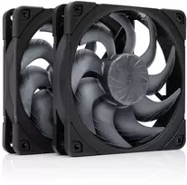Ventiliatorius „Noctua NF-A12x25 G2 PWM Sx2-PP“ chromax.black