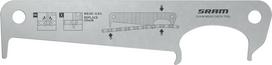 SRAM Chain Wear Check Tool / grandinės nusidėvėjimo matuoklis