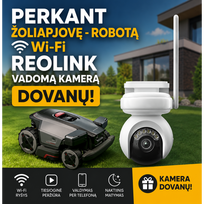 Roborock RockMow Z115 – vejos robotas su AWD RTK + DOVANA B660