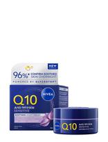 Nivea - Q10 Anti-Wrinkle Sensitive Soothing Night Cream - Naktinis kremas - Nude