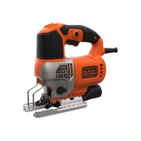 BLACK & DECKER siaurapjūklis BES610-QS, juodos spalvos, 650 W