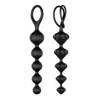 Analinių kamuoliukų rinkinys Satisfyer (juodas)