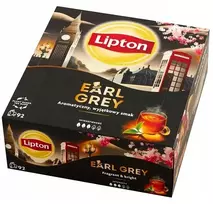 LIPTON EARL GREY Juodoji arbata 92 maišeliai