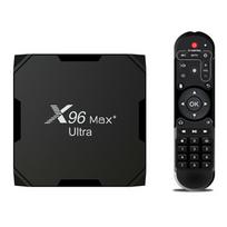 TV priedėlis X96 Max + Ultra Android 11 4/64GB Amlogic S905X4 tv box