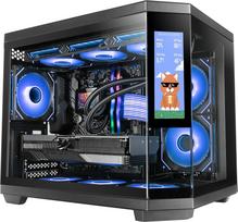 Tacens Mars Gaming MC3TCORELCDM computer case Mini Tower Black
