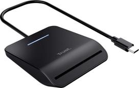 Trust Primo smart card reader Indoor USB USB Type-C Black
