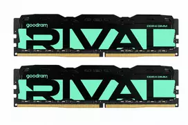 DDR4 2x32GB KIT UDIMM goodram RIVAL Radiant Green