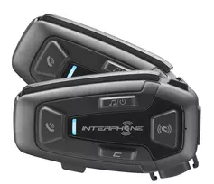 Interphone U-COM 8R Motociklo domofonas 1600 m juodas