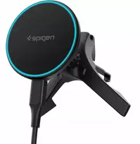 Ładowarka Spigen SPIGEN EV15MAQ ESSENTIAL MAGNETIC MAGSAFE VENT CAR MOUNT WIRELESS CHARGER 15W Qi2 BLACK
