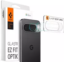 „Spigen“ fotoaparato objektyvo apsauga „Spigen Optik Glas.Tr“ skirta „Google Pixel 10 Pro XL“, skaidri, 2 vnt.