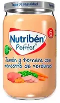 Nutribén Potito Kumpio, jautienos su daržovėmis 235g