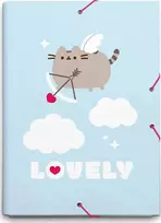 Pusheen - Folder / teczka do przechowywania dokumentów su kolekcji Purrfect Love (24.5 x 34 cm)