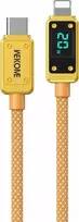WEKOME WDC-08 Vanguard serijos USB-C į žaibo greito įkrovimo PD 20W jungiamasis laidas 1 m aukso spalvos