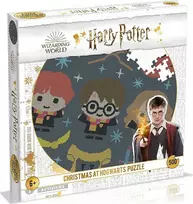 Harry Potter Haris Poteris - Dėlionės 500 elementų dekoratyvinėje dėžutėje (Kalėdos Hogvartse)