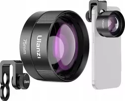 Ulanzi prof. 75 mm makro objektyvas, skirtas išmaniojo telefono makrokomandai / Ulanzi Cl-003 / F009